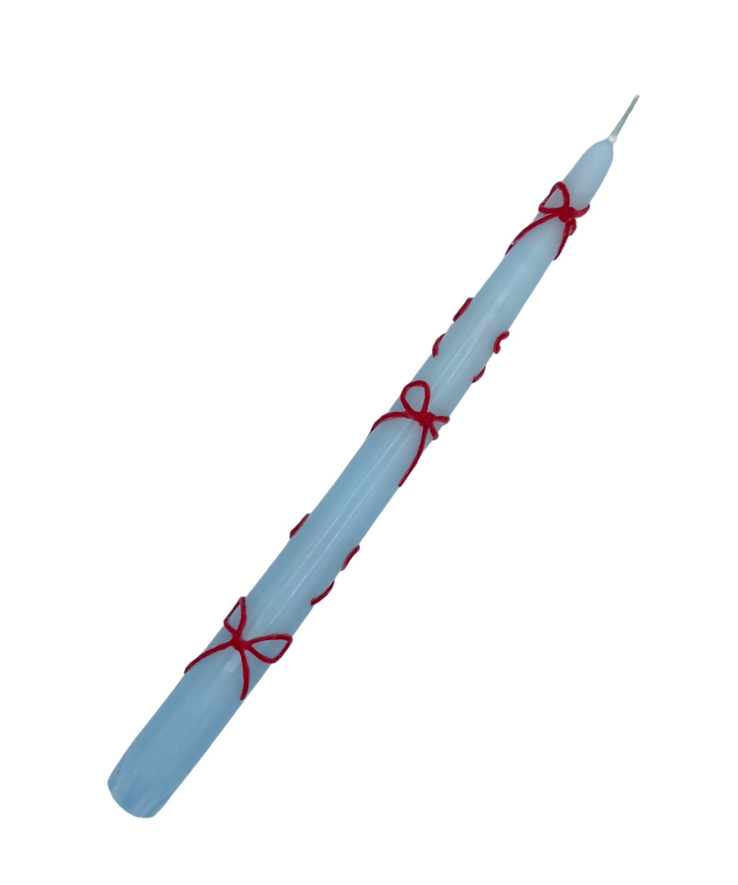 BOWS - CANDLESTICKS on red