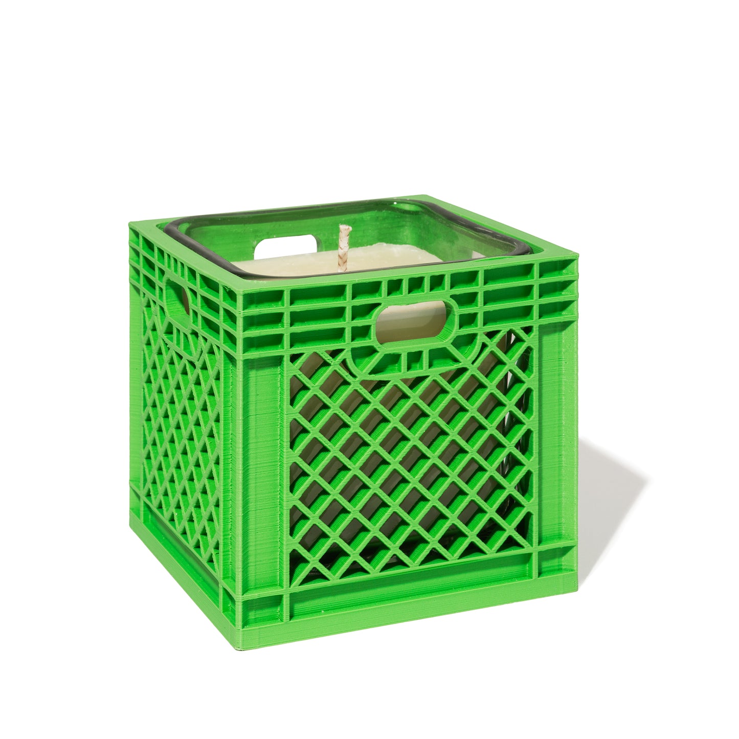 GREEN MILK CRATE
