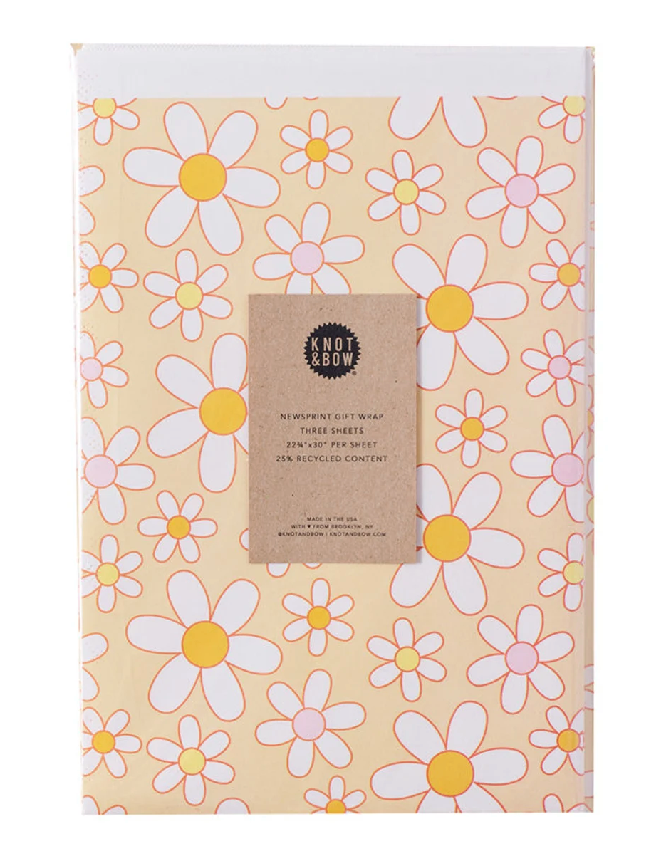 Daisy Gift Wrap