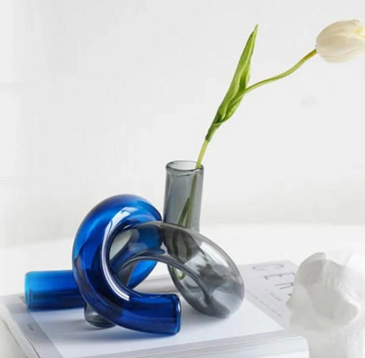 Abstract Candle holder