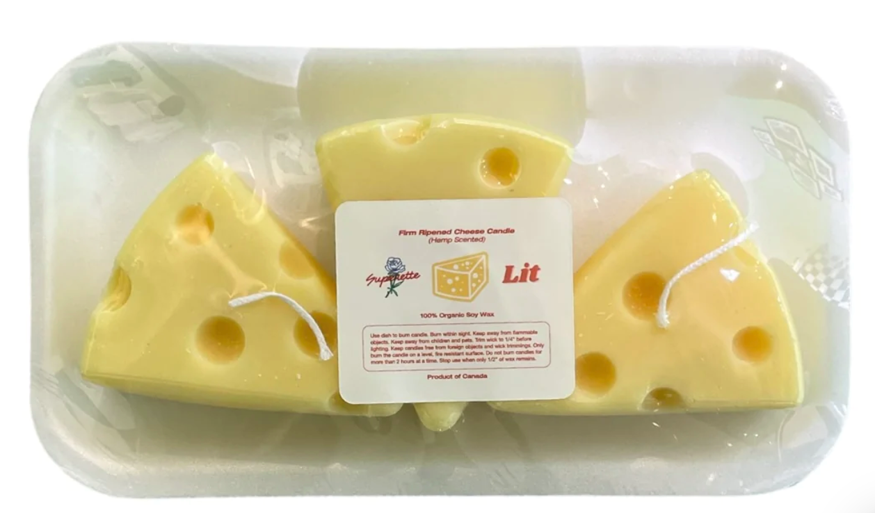 Cheese candle